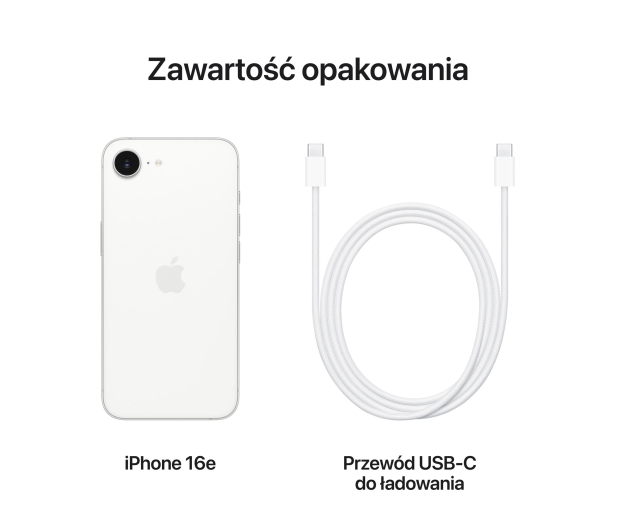 APPLE iPhone 16e 512GB Biały - 1319572 - zdjęcie 7